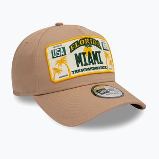 Kšiltovka  New Era License Plate Eframe med beige