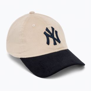 Kšiltovka  New Era Block Cord 9Twenty New York Yankees light beige