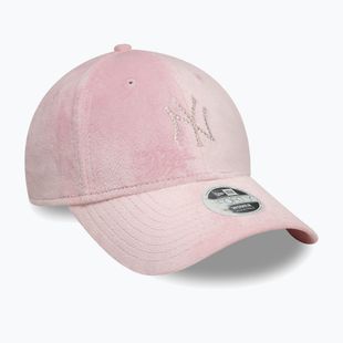 Dámská kšiltovka New Era Diamante Velour 9Forty New York Yankees dark pink