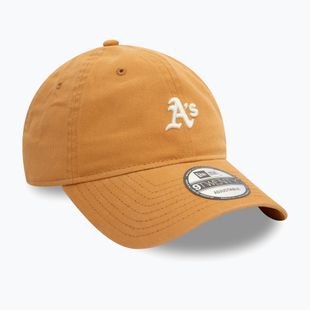 Kšiltovka  New Era Mini Washed 9Twenty Oakland Athletics dark beige