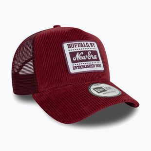 Kšiltovka  New Era NE Patch Cord Trucker dark red