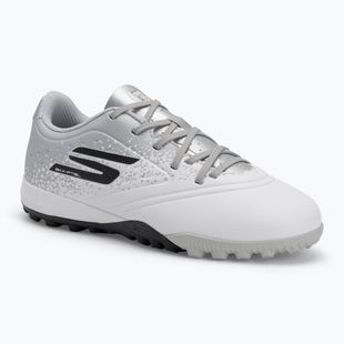 Dětské kopačky  SKECHERS Razor 1.5 Youth Jr TF white/silver