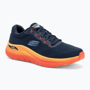 Pánské boty SKECHERS Arch Fit 2.0 navy leather/multi trim