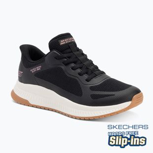 Dámské boty SKECHERS Bobs Squad 4 Staple Look black