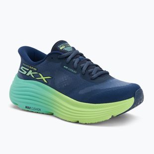 Dámské běžecké boty SKECHERS Max Cushioning Endeavour Hallandale navy/lime