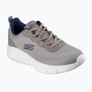 Pánské boty Skechers Bobs Sport B Flex Icy Edge taupe