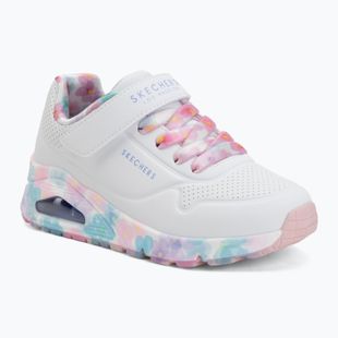 Dětské boty SKECHERS Uno Gen1 Fresh Blooms white