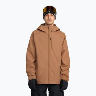 Pánská snowboardová bunda Volcom 2836 Insulated terra brown