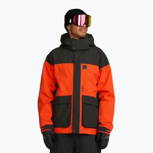 Pánská snowboardová bunda Volcom Kleveland orange shock