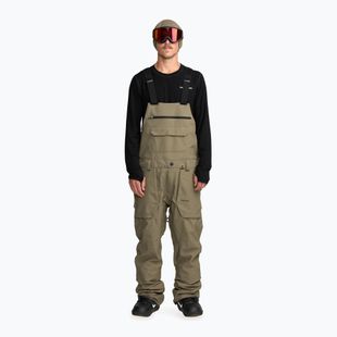 Pánské snowboardové kalhoty Volcom Roan Bib Overall military
