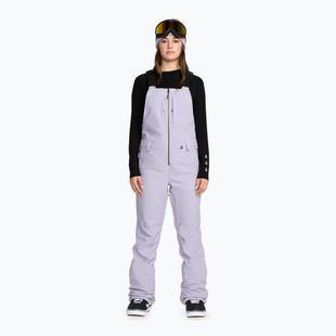 Dámské lyžařské kalhoty s laclem Volcom Swift Bib Overall lavender aura