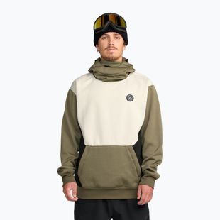 Pánská snowboardová mikina Volcom Hydro Riding Hoodie military