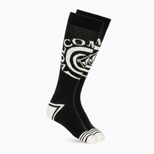 Pánské lyžařské ponožky Volcom Spiral Over The Calf black
