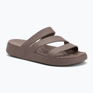 Nazouváky Crocs Getaway Strappy truffle