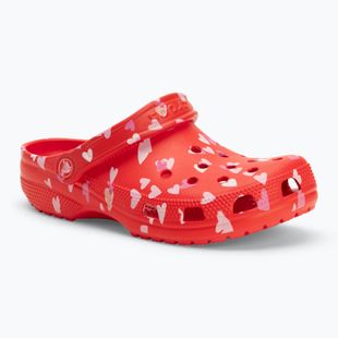 Nazouváky  Crocs Classic Valentines Day Clog cherry red