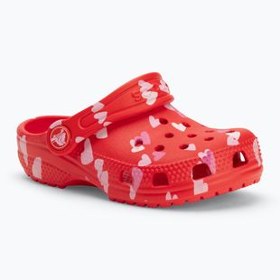 Dětské nazouváky Crocs VDay Clog Toddler cherry red