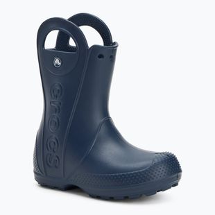 Dětské holínky Crocs Handle It Rain Boot Kids navy