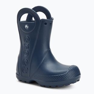 Dětské holínky Crocs Handle It Rain Boot Kids Toddler navy