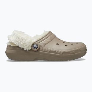 Nazouváky Crocs Classic Fleece Lined mushroom