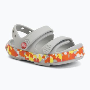 Dětské sandály Crocs Crocband Cruiser Glow Confetti Band atmosphere/flame