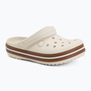 Dětské nazouváky Crocs Crocband Gum summit white