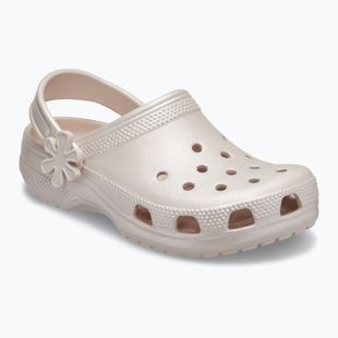 Dětské nazouváky Crocs Classic Pearl Shine 212815 quartz