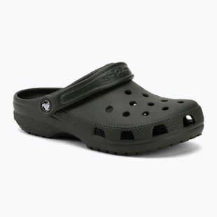 Nazouváky Crocs Classic army green