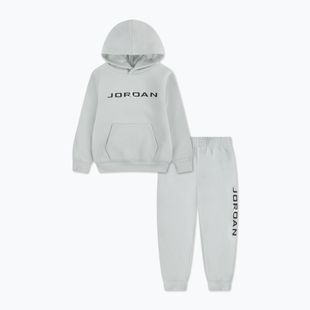 Dětská tepláková souprava Nike Jordan Stretch Fleece it silver