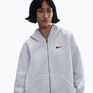 Dámská mikina Nike Sportswear Phoenix Fleece birch heather/black