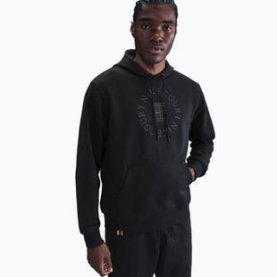 Pánská tenisová mikina Nike Court Dri-Fit Heritage French Terry Hoodie black/anthracite