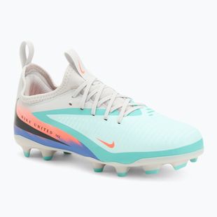 Pánské kopačky Nike United Phantom 6 Low Academy Jr FG/MG pistachio frost/hyper orange