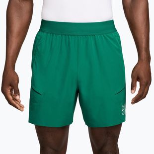 Pánské tenisové šortky Nike Court Dri-Fit Advantage 6" malachite/white