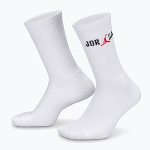 Ponožky  Jordan Everyday Crew 1 pair white/black/university red
