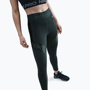 Dámské tréninkové legíny Nike Pro Sculpt High-Waisted 7/8 seaweed/vintage green/white