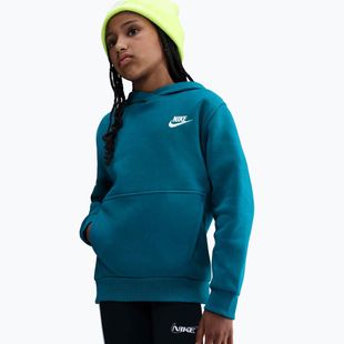 Dětská mikina Nike Sportswear Club Fleece green abyss/white