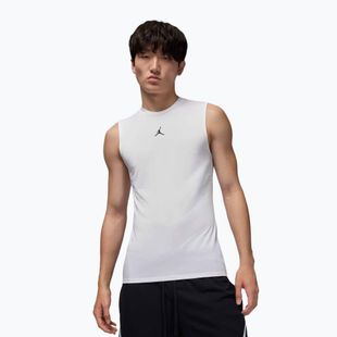 Pánské termo tričko Jordan Sport Dri-FIT white/black