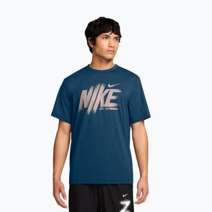 Pánské tričko Nike Hyverse Dri-Fit UV Top blue force/still red
