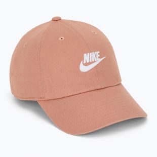 Kšiltovka Nike Club Unstructured Futura Wash rose gold/white