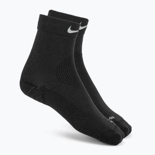 Ponožky Nike Running Wool Micro Crew black/dark smoke grey