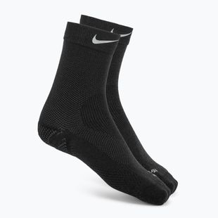 Ponožky Nike Running Lightweight Wool Crew black/dark smoke grey