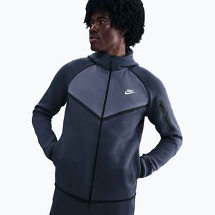 Pánská mikina Nike Tech Windrunner Full-Zip thunder blue/metallic silver