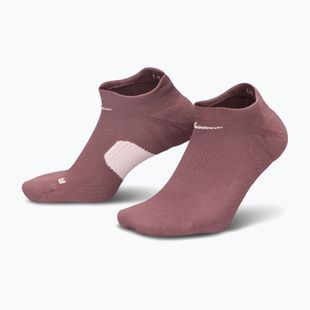 Ponožky Nike Running Midweight No-Show tattoo/particle rose/particle rose