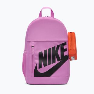 Dětský městský batoh Nike Elemental Shoebox 20 l light magenta/orange/black