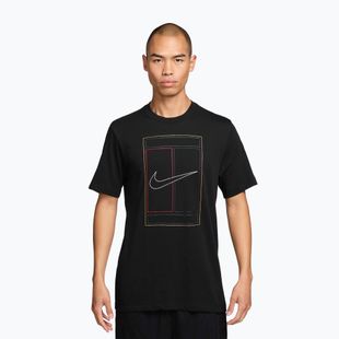 Pánské tričko Nike Court Heritage black