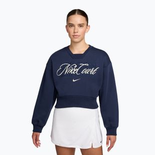 Dámská mikina Nike Court Collection French Terry Crew Neck midnight navy/sail