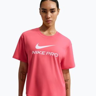 Dámské tréninkové tričko Nike Pro Dri-Fit Loose sea coral/white