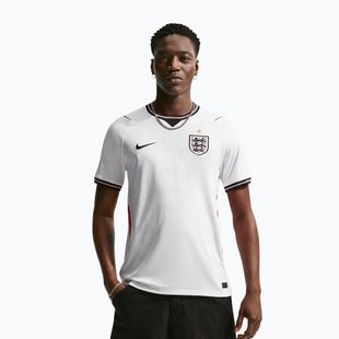 Pánské fotbalové tričko Nike England 2026 Stadium Home white/speed red/obsidian/obsidian