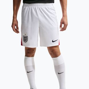 Pánské fotbalové šortky Nike England 2026 Stadium Home Soccer Replica white/speed red/obsidian/obsidian
