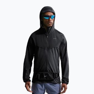 Pánská běžecká bunda Nike Stride Dri-Fit black/off noir/black/black