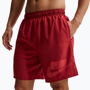 Pánské šortky Nike Challenger Dri-Fit Brief-Lined 7" team crimson/light crimson